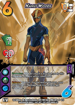 Kamui Woods (Quirk Pack 1) (145) [MHAP] - UniVersus Single