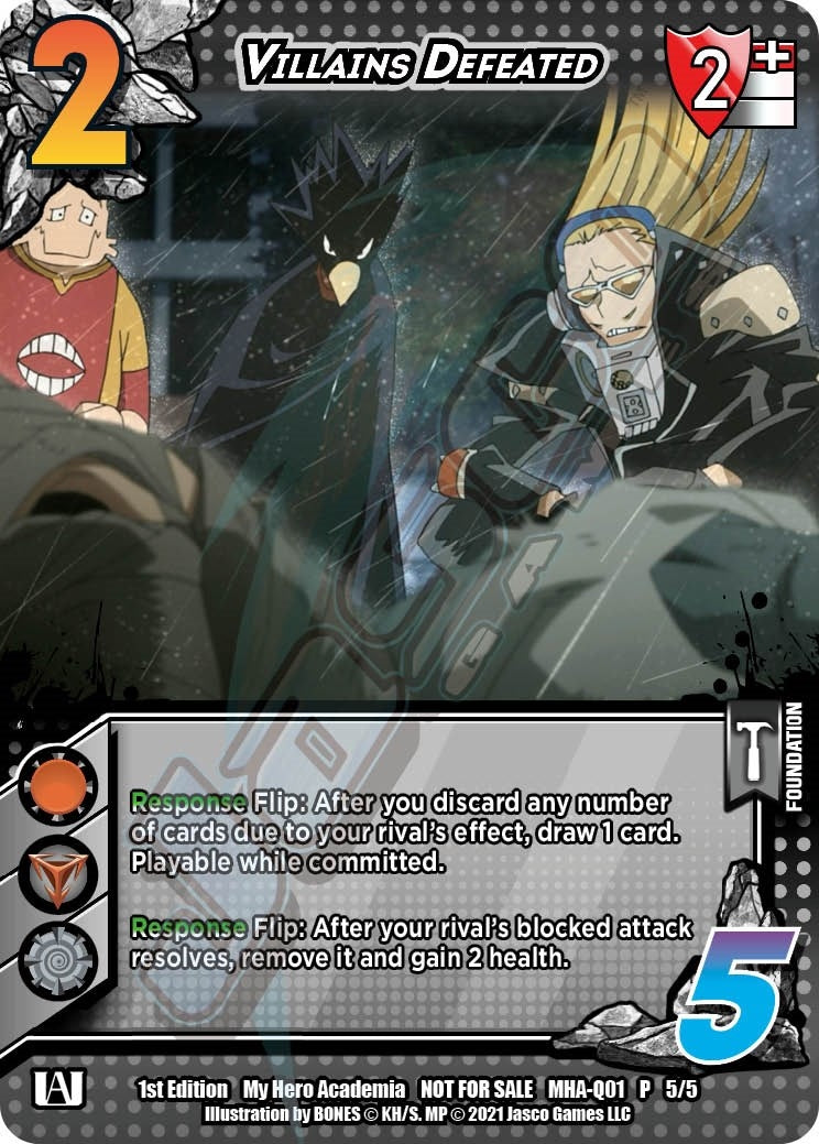 Villains Defeated (Quirk Pack 1) (155) [MHAP] - UniVersus Single