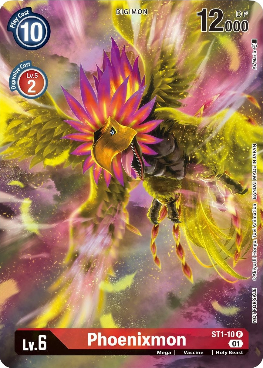 Phoenixmon (1-Year Anniversary Box Topper) (110) [ST-1] - Digimon Card Game Single