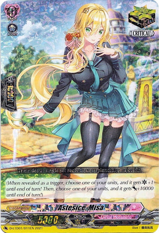 Astesice Misa (RRR Foil) (1011) [D-LTD01] - Cardfight Vanguard Single