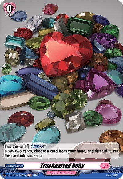Truehearted Ruby (Holo) (122) [D-LBT01] - Cardfight Vanguard Single