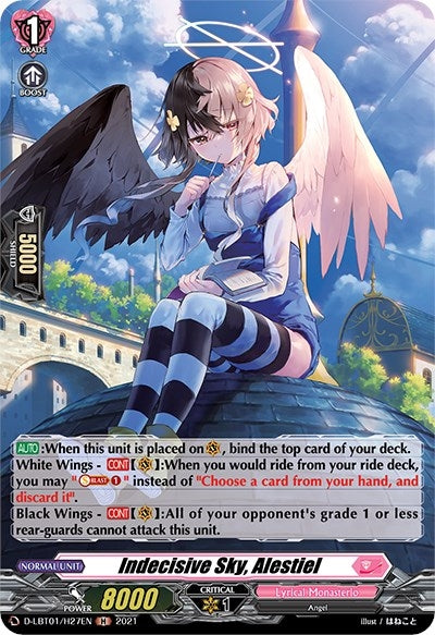 Indecisive Sky Alestiel (Holo) (127) [D-LBT01] - Cardfight Vanguard Single