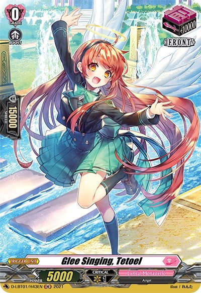 Glee Singing Tetoel (Holo) (143) [D-LBT01] - Cardfight Vanguard Single