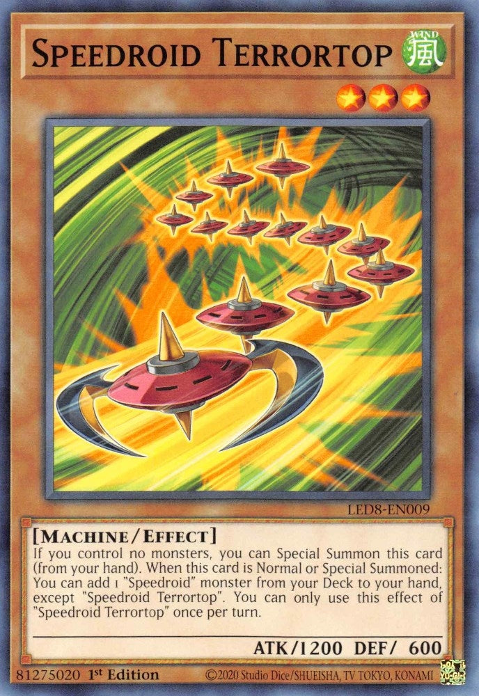 Speedroid Terrortop (8009) (LED8) - YuGiOh Single