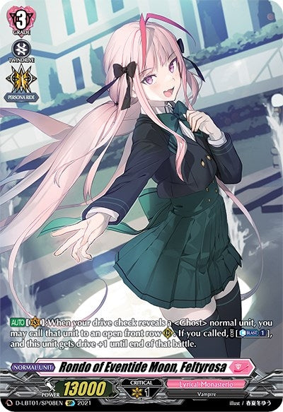 Rondo of Eventide Moon Feltyrosa (SP) (108) [D-LBT01] - Cardfight Vanguard Single