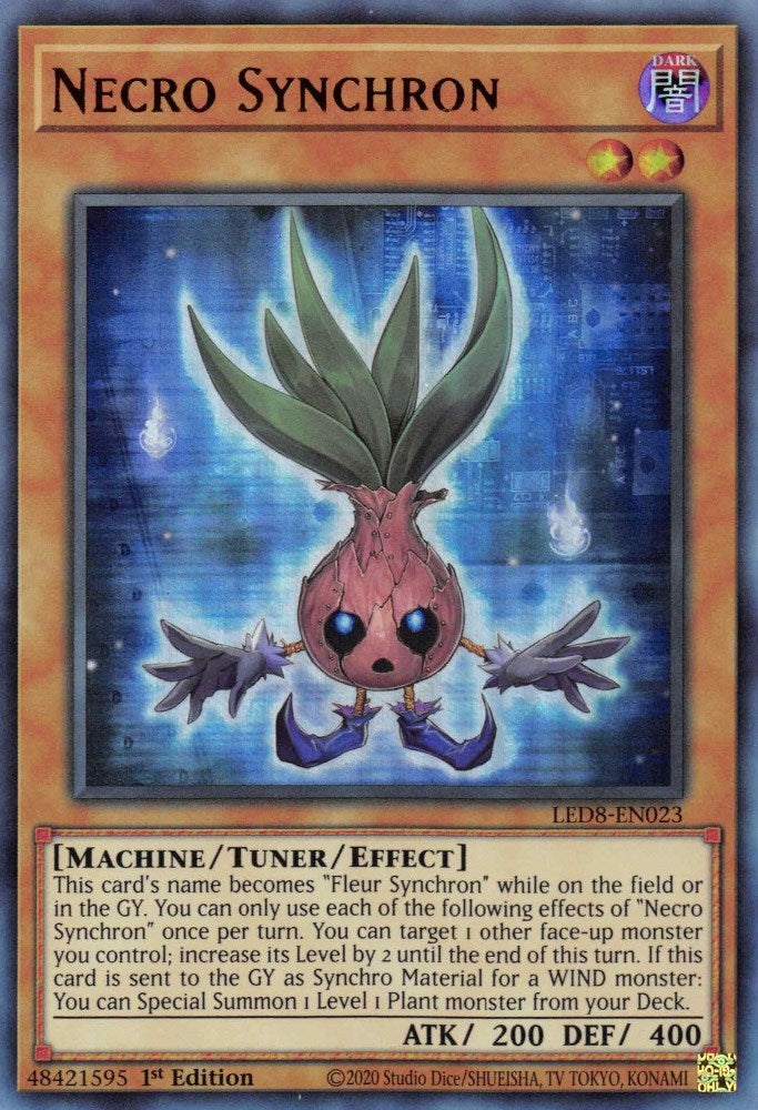 Necro Synchron (8023) (LED8) - YuGiOh Single