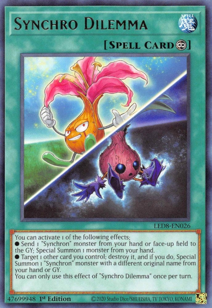 Synchro Dilemma (8026) (LED8) - YuGiOh Single