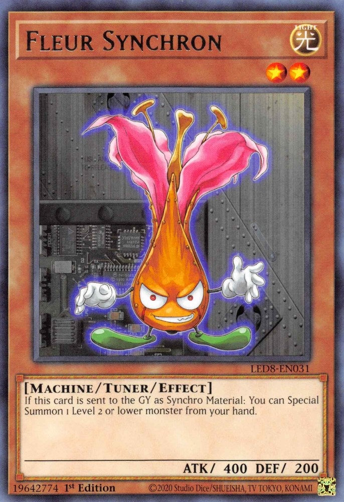 Fleur Synchron (8031) (LED8) - YuGiOh Single
