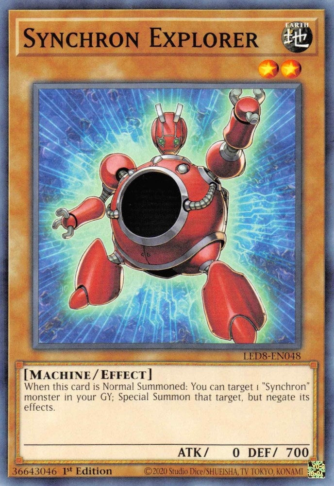 Synchron Explorer (8048) (LED8) - YuGiOh Single