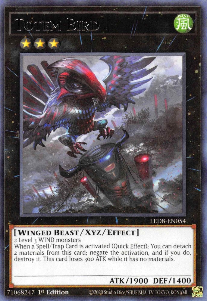 Totem Bird (8054) (LED8) - YuGiOh Single