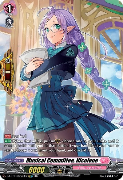 Musical Committee Nicolene (SP) (146) [D-LBT01] - Cardfight Vanguard Single