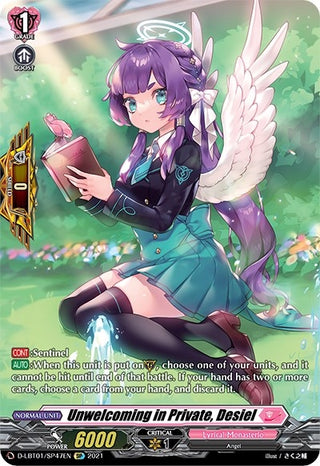 Unwelcoming in Private Desiel (SP) (147) [D-LBT01] - Cardfight Vanguard Single