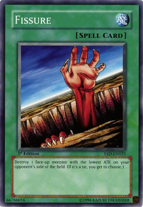 Fissure (25) - YuGiOh Single