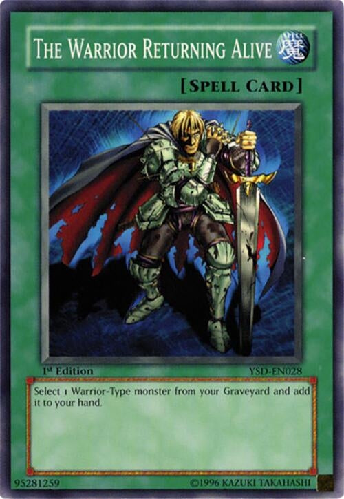 The Warrior Returning Alive (28) - YuGiOh Single