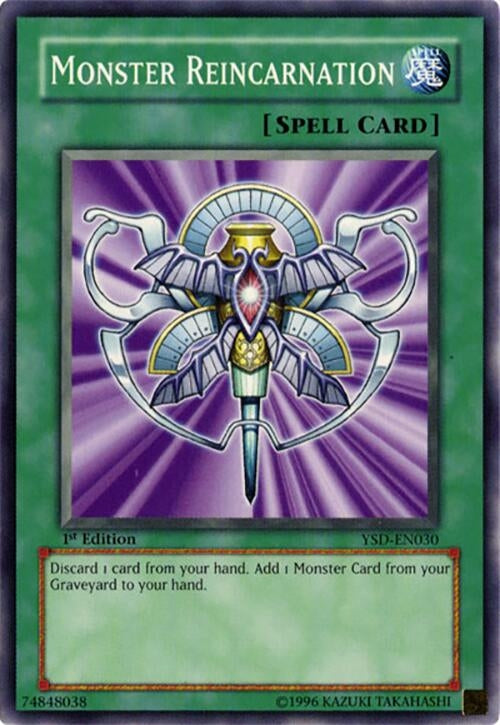 Monster Reincarnation (30) - YuGiOh Single