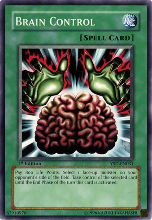 Brain Control (31) - YuGiOh Single