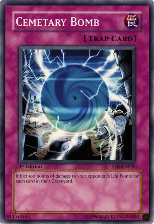 Cemetary Bomb (39) - YuGiOh Single