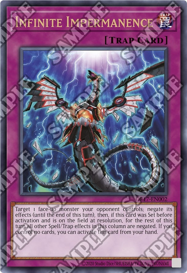 Infinite Impermanence (UTR) (17002) (OP17) - YuGiOh Single