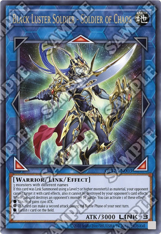 Black Luster Soldier - Soldier of Chaos (UTR) (17003) (OP17) - YuGiOh Single