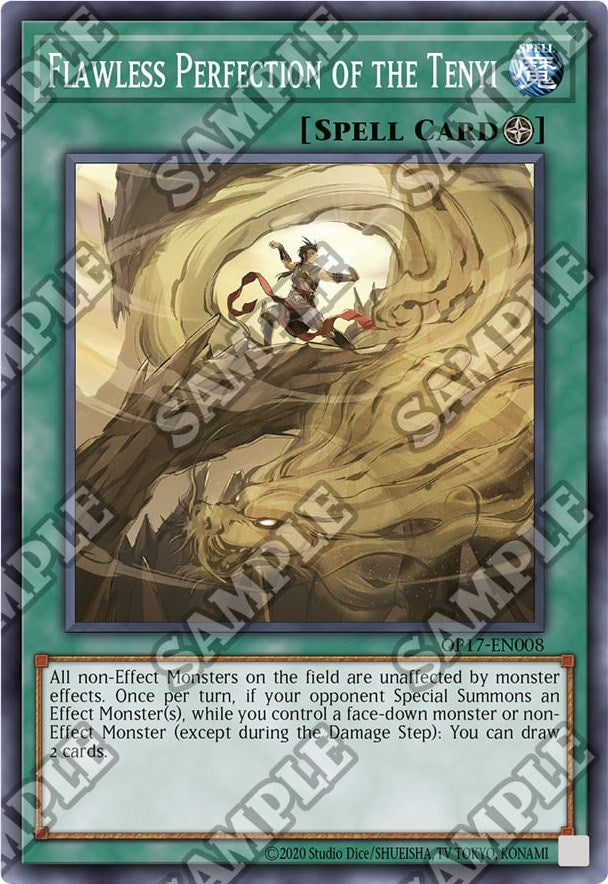 Flawless Perfection of the Tenyi (17008) (OP17) - YuGiOh Single
