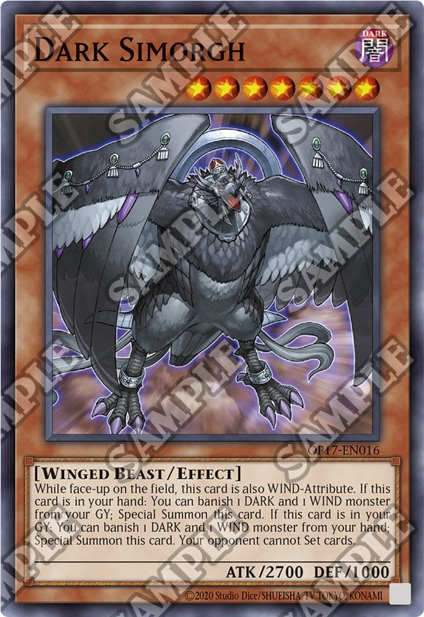 Dark Simorgh (17016) (OP17) - YuGiOh Single
