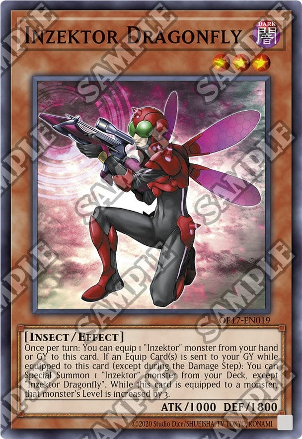 Inzektor Dragonfly (17019) (OP17) - YuGiOh Single