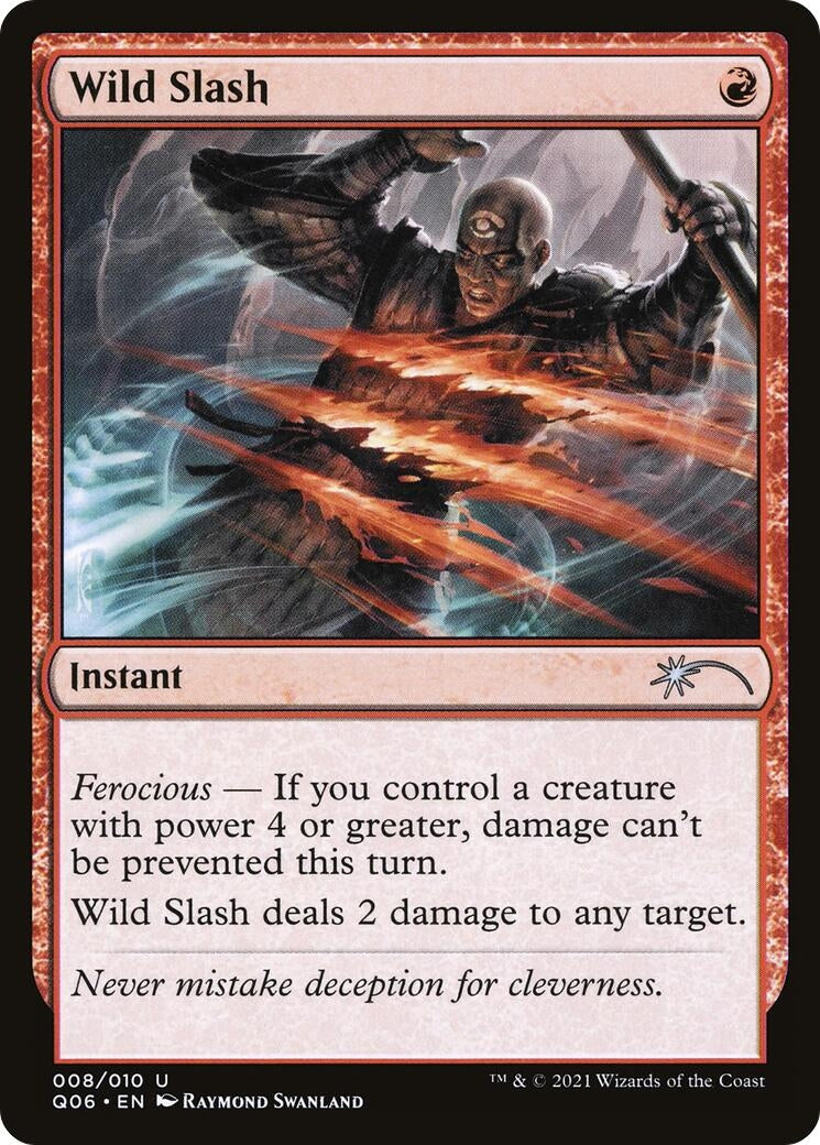 Wild Slash (8) [UMP] - MTG Single
