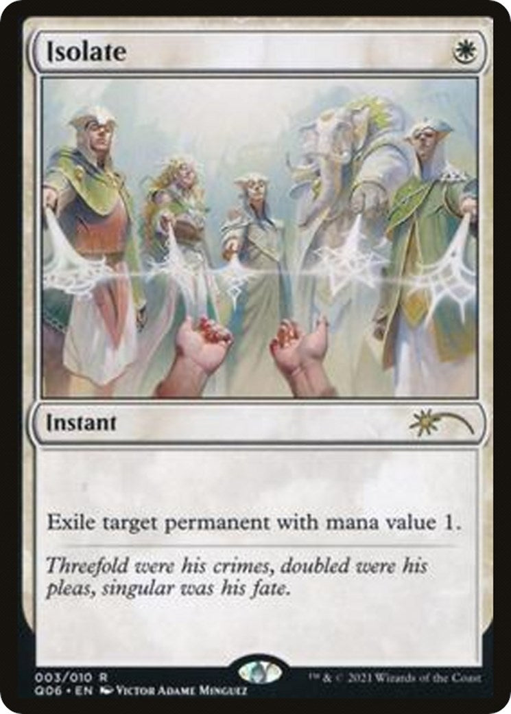 Isolate (3) [UMP] - MTG Single