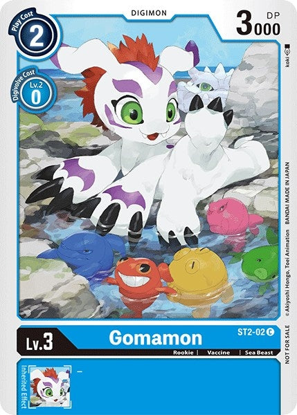 Gomamon (Official Tournament Pack Vol.3) (202) [ST-2] - Digimon Card Game Single