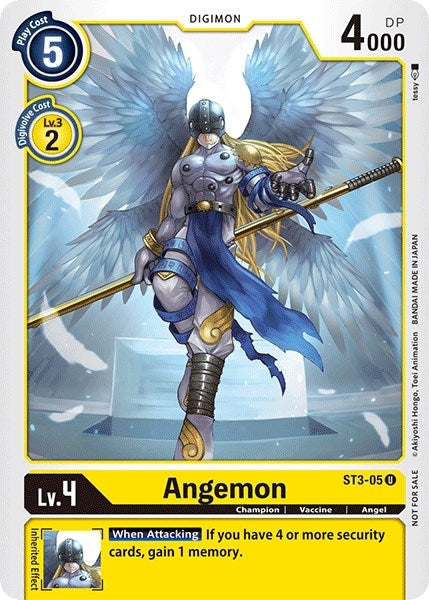 Angemon (Official Tournament Pack Vol.3) (305) [ST-3] - Digimon Card Game Single