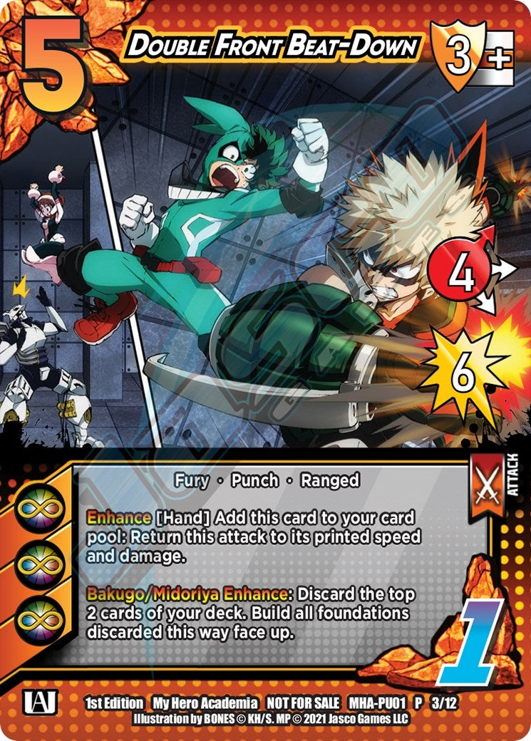 Double Front Beat-Down (Plus Ultra Pack 1) (1312) [MHAP] - UniVersus Single