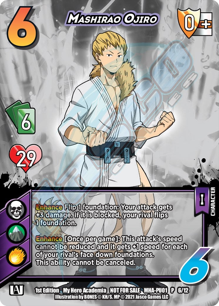 Mashirao Ojiro (Plus Ultra Pack 1) (1612) [MHAP] - UniVersus Single