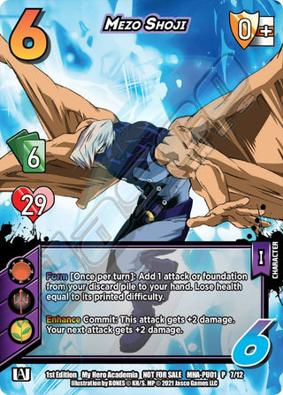 Mezo Shoji (Plus Ultra Pack 1) (1712) [MHAP] - UniVersus Single