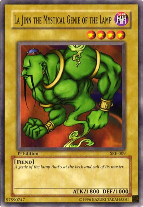 La Jinn the Mystical Genie of the Lamp (9) - YuGiOh Single
