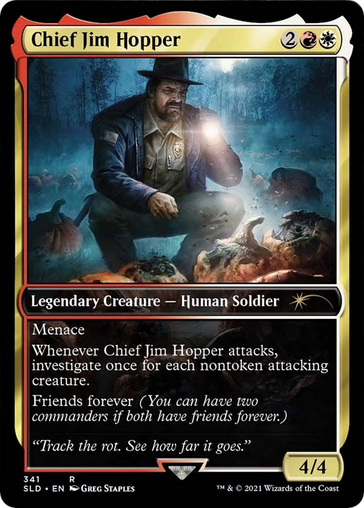 Chief Jim Hopper (341) [SLD] - MTG Single