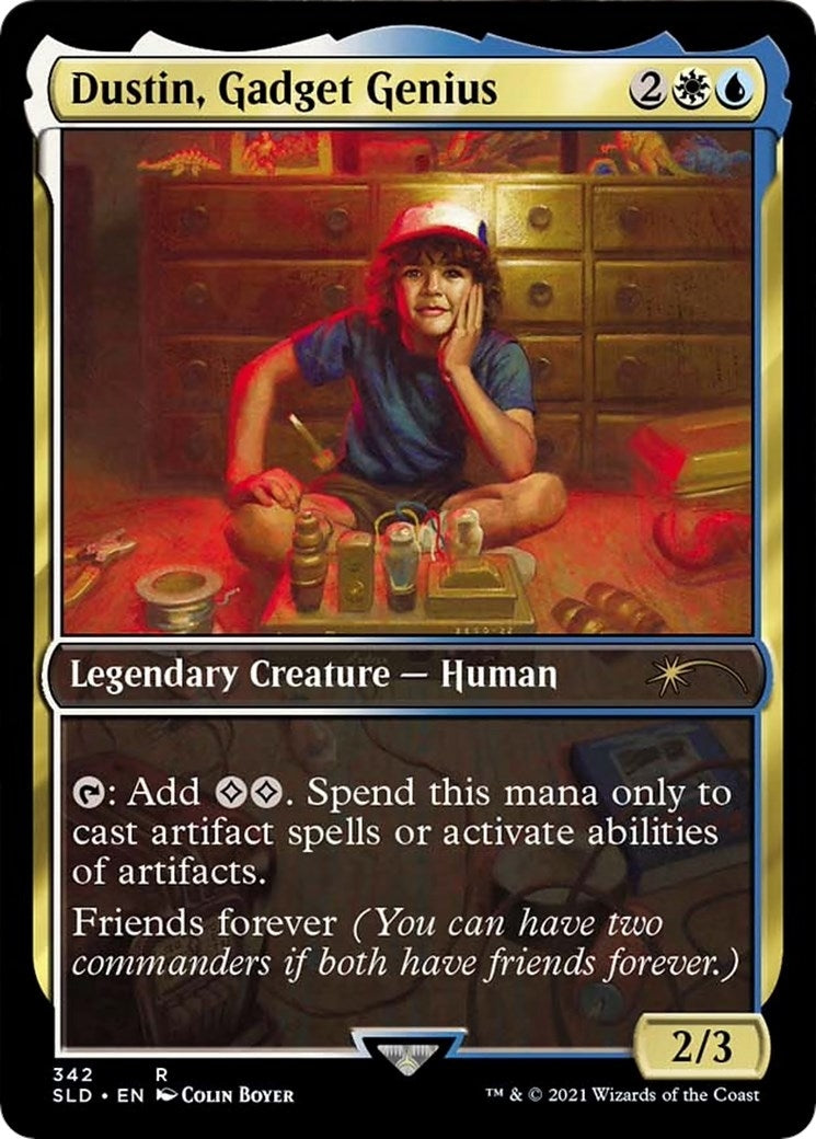 Dustin Gadget Genius (342) [SLD] - MTG Single
