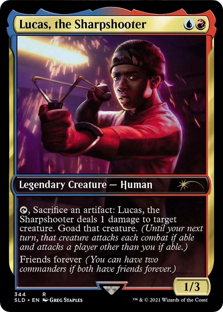 Lucas the Sharpshooter (344) [SLD] - MTG Single