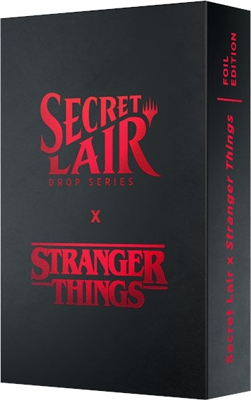 Secret Lair Drop: Secret Lair x Stranger Things - Traditional Foil Edition [SLD] - MTG Sealed