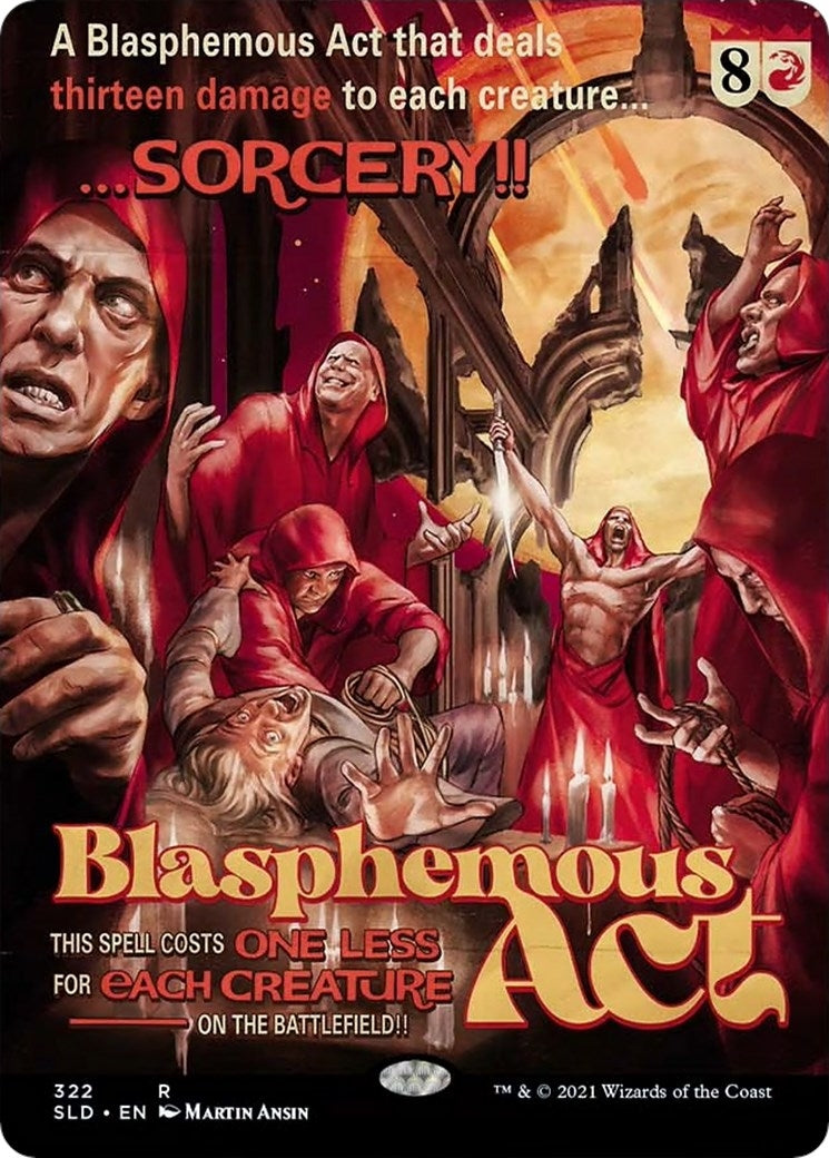 Blasphemous Act (322) [SLD] - MTG Single