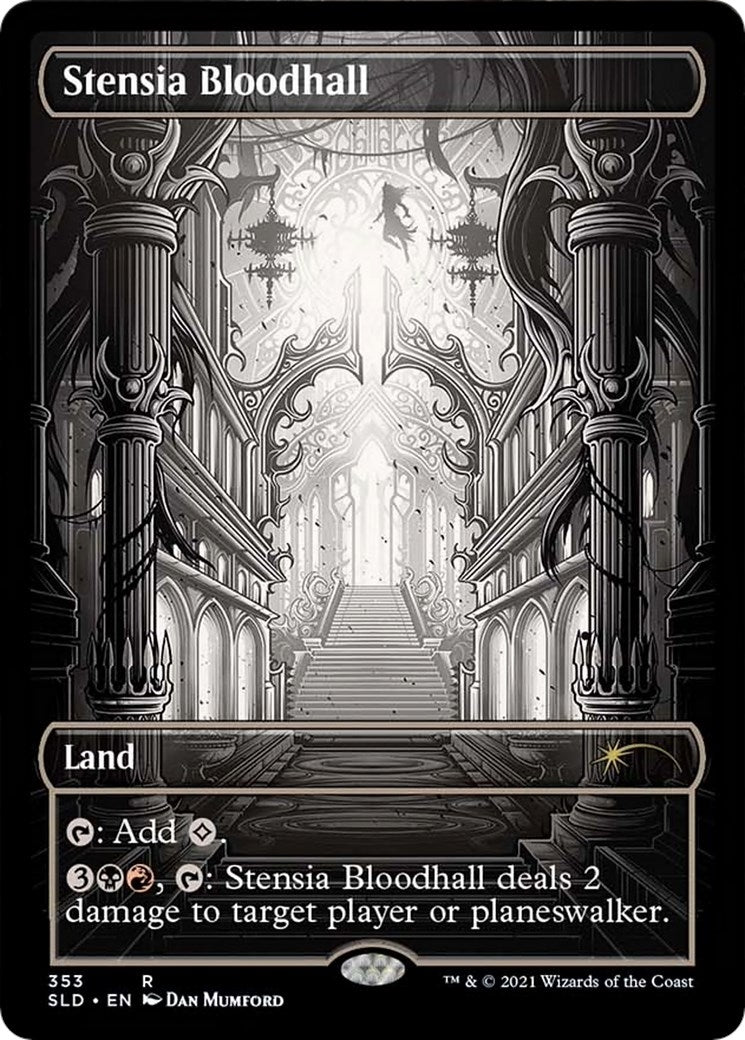 Stensia Bloodhall (353) [SLD] - MTG Single
