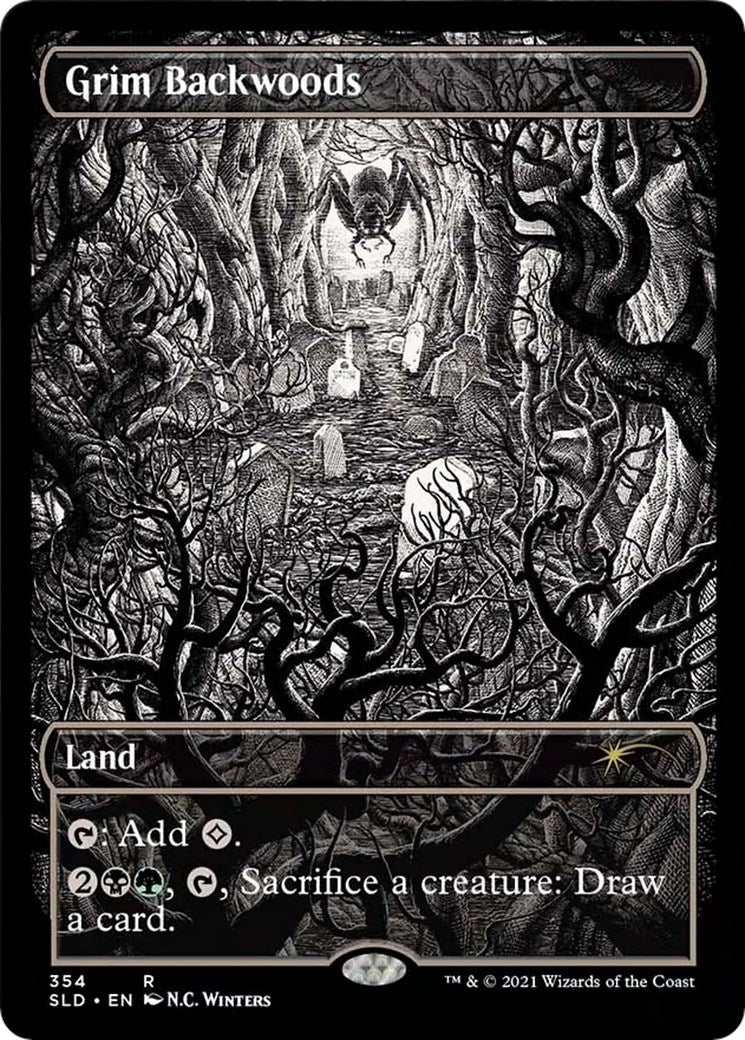 Grim Backwoods (354) [SLD] - MTG Single