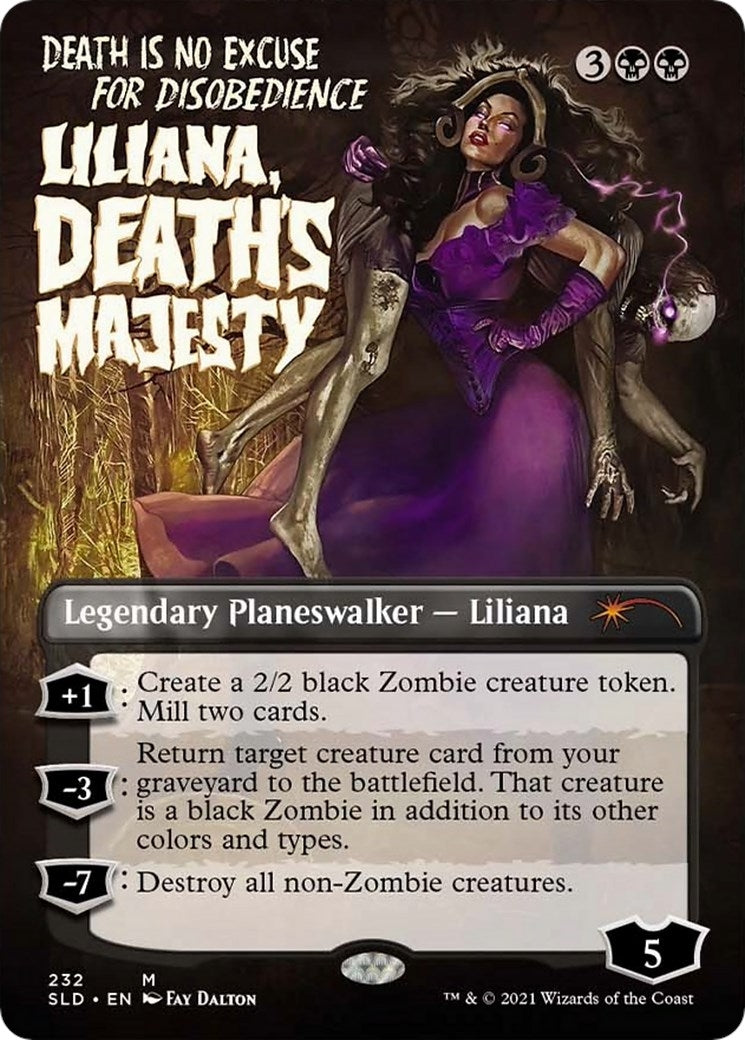 Liliana Death’s Majesty (232) [SLD] - MTG Single