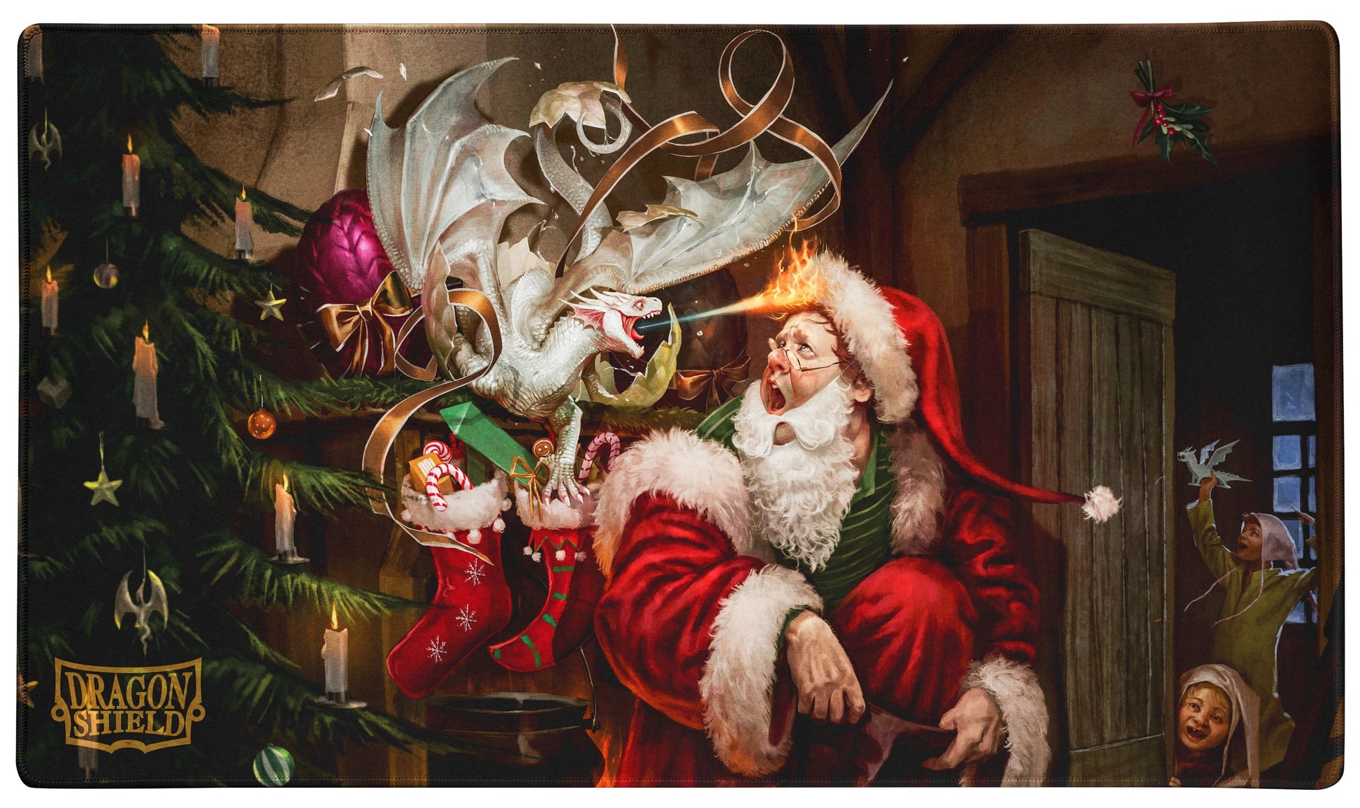 Dragon Shield Playmat (Limited Edition) - Christmas Dragon 2021 - Playmats Sealed