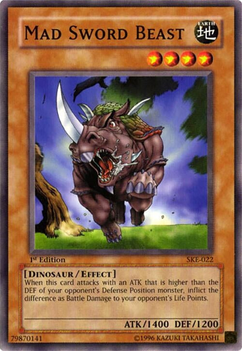 Mad Sword Beast (22) - YuGiOh Single