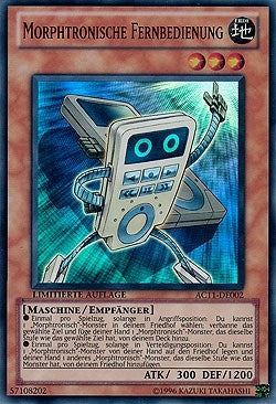 Morphtronic Remoten (German) - ’Morphtronische Fernbedienung’ (11002) (AC11) - YuGiOh Single