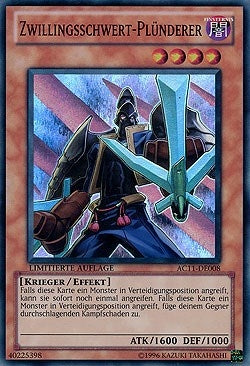 Twin-Sword Marauder (German) - ’Zwillingsschwert-Plunderer’ (11008) (AC11) - YuGiOh Single
