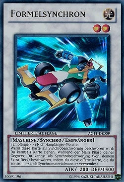 Formula Synchron (German) - ’Formelsynchron’ (11009) (AC11) - YuGiOh Single