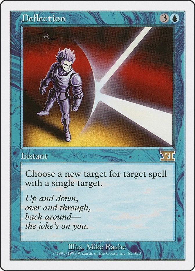 Deflection (63) [6ED] - MTG Single