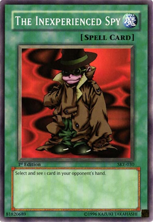 The Inexperienced Spy (30) - YuGiOh Single