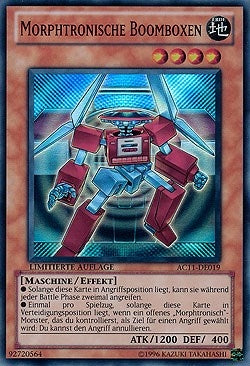 Morphtronic Boomboxen (German) - ’Morphtronische Boomboxen’ (11019) (AC11) - YuGiOh Single